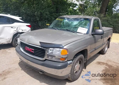 2001 GMC Sierra 1500 Sl из США, поврежденный, VIN 1GTEC14W61Z195813